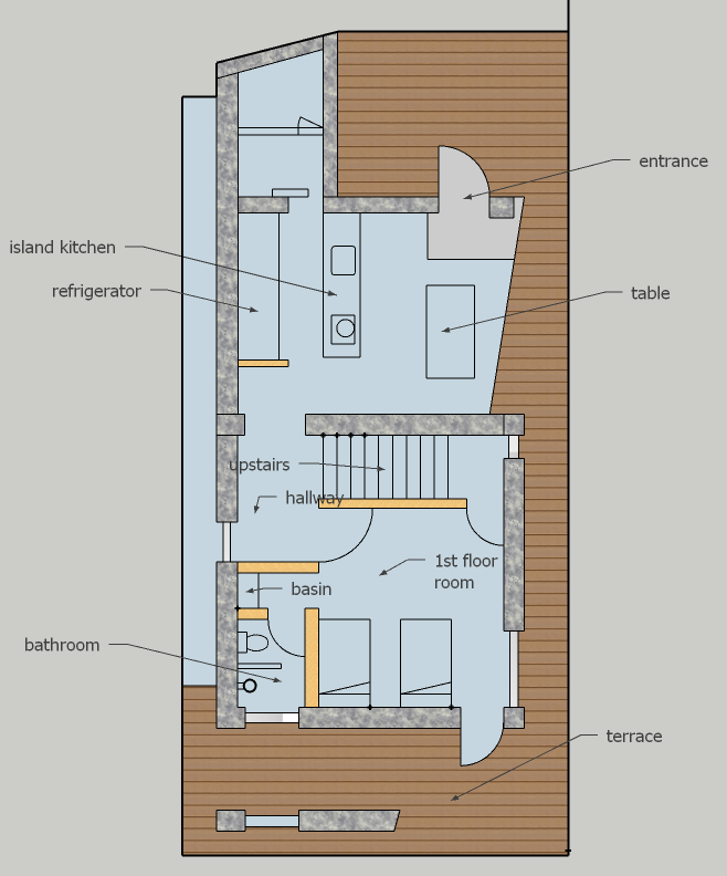 쉼 동 1층 배치도